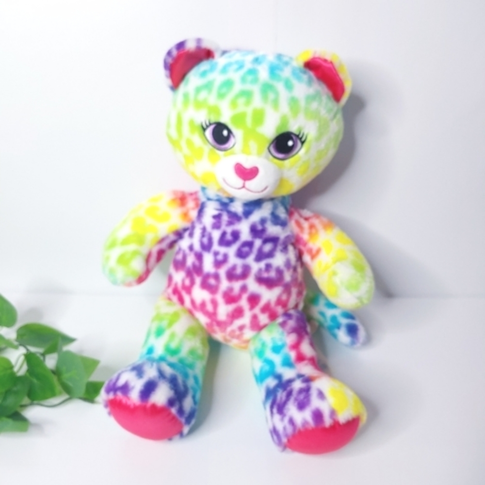 Build-A-Bear‎ Lisa Frank Inspired Cat Cheetah 17"